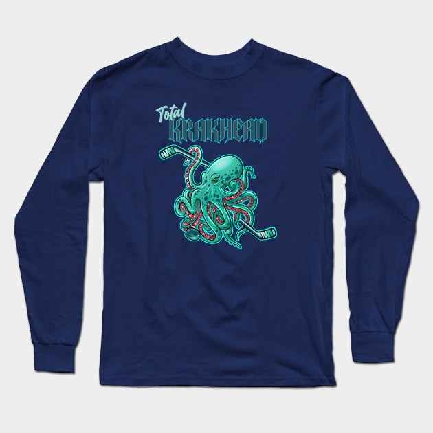 Krakhead Fan Shirt Long Sleeve T-Shirt by TipsyCurator